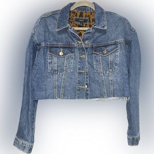 Cropped Denim Jacket